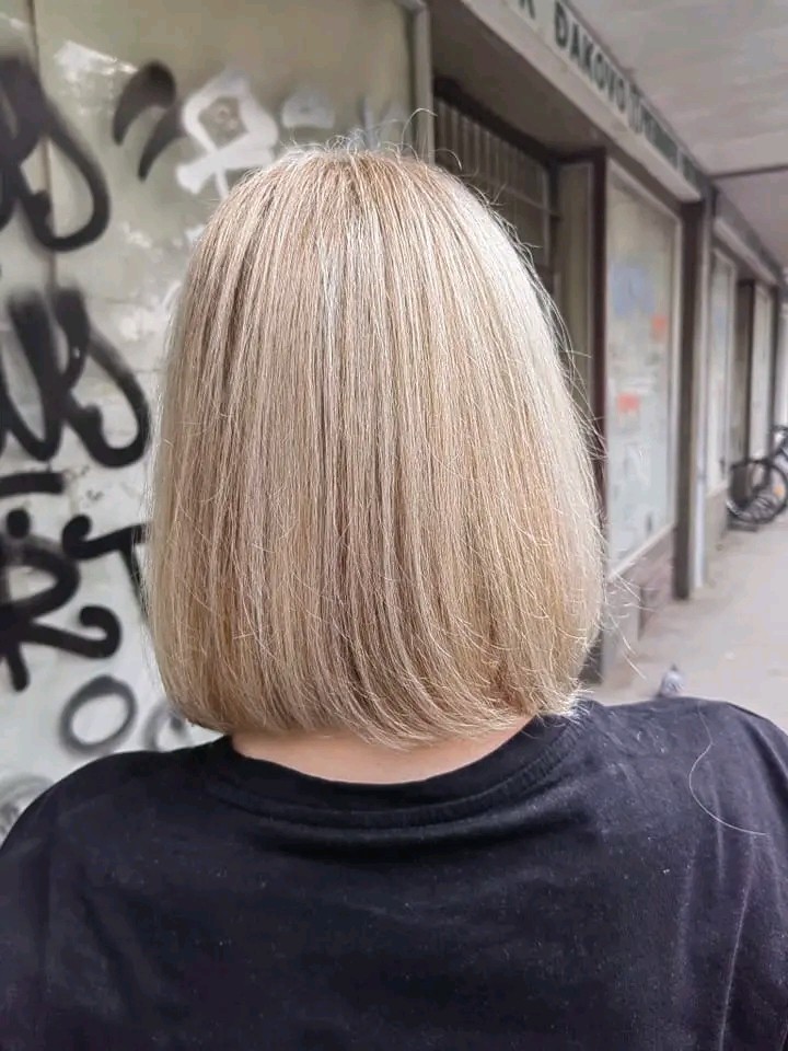 Pramenovi na foliju - poluduga kosa - Wikleraj & Frajeraj, Zagreb Pramenovi Frizerski saloni Pramenovi, Zagreb, Trešnjevka – jug