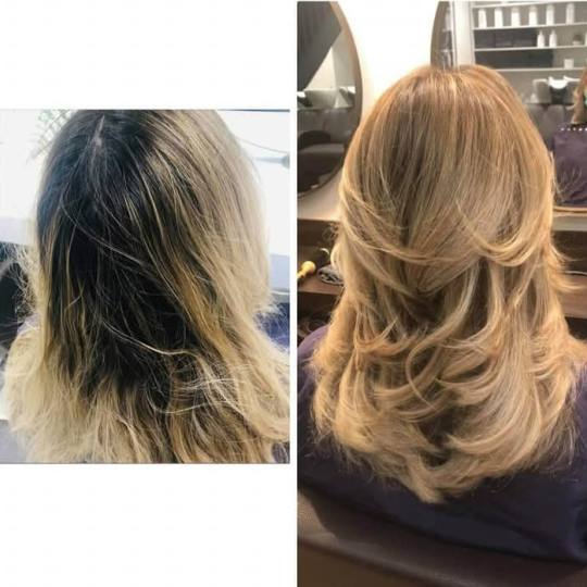 Kudos Hair #zagreb Ombre, sombre, balayage Balayage / Brazillian balayage / foliage cijele glave + p