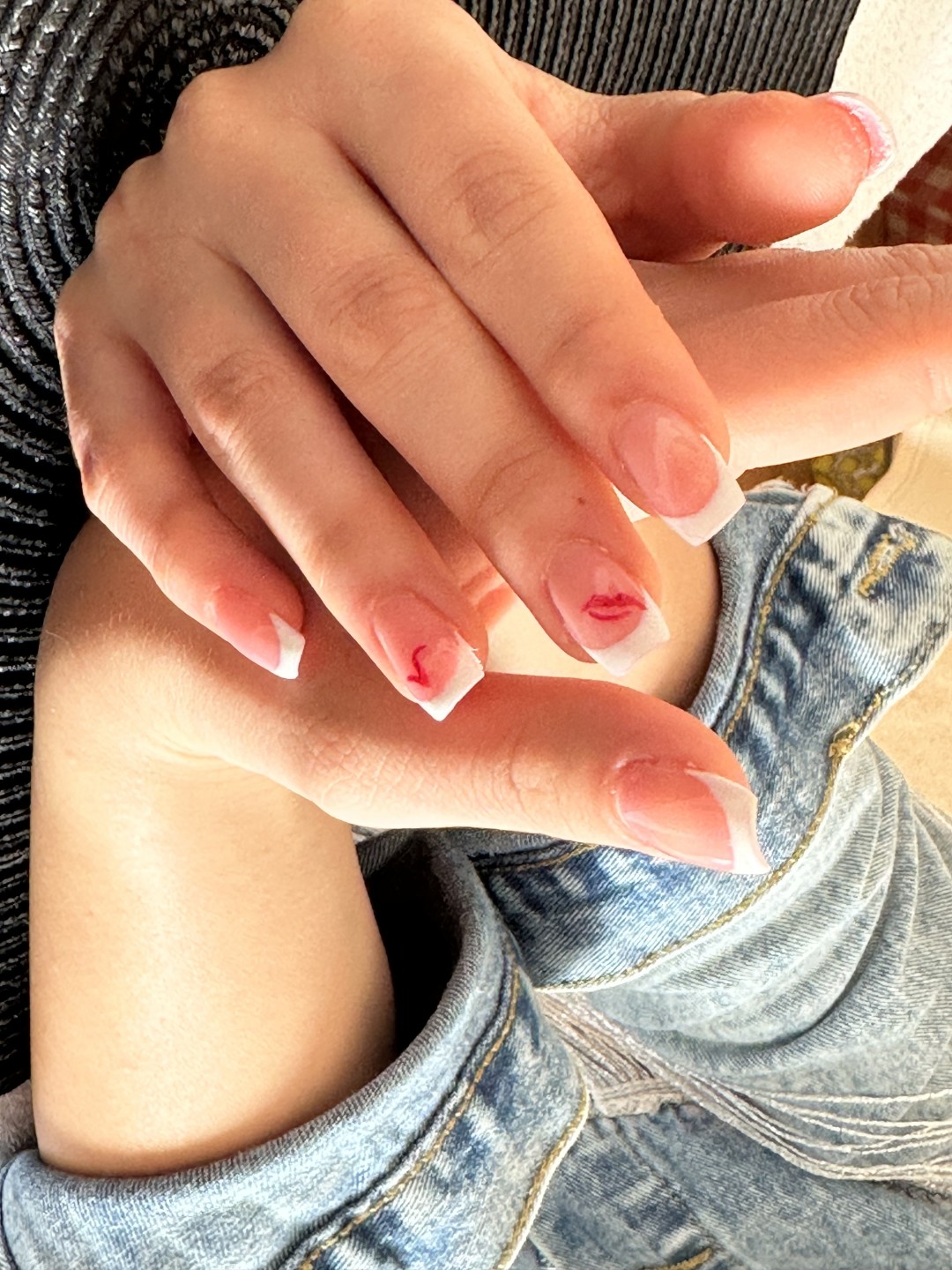 Beauty studio L #zagreb Nadogradnja noktiju Ugradnja noktiju dužina S/M