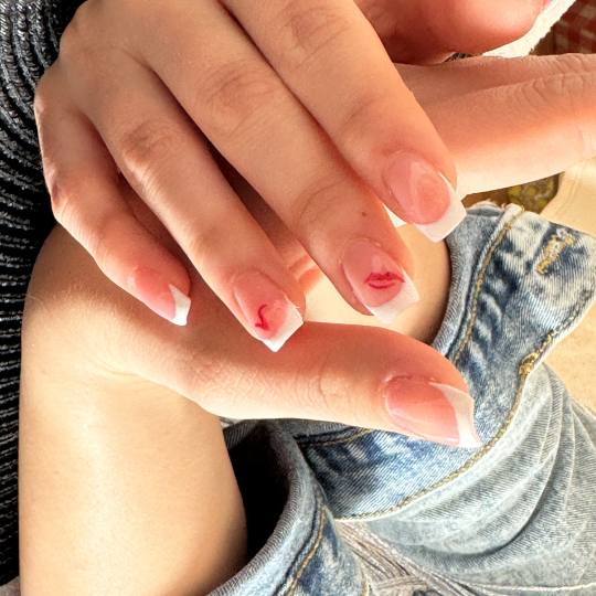 Beauty studio L #zagreb Nadogradnja noktiju Ugradnja noktiju dužina S/M