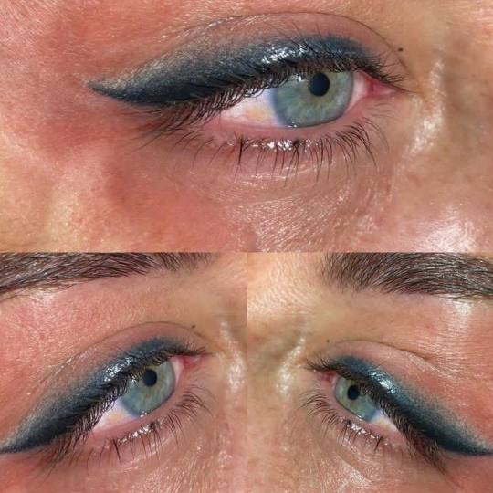 Spellar - Križ #kriz Trajna šminka Trajna šminka - trikolor ombre eyeliner