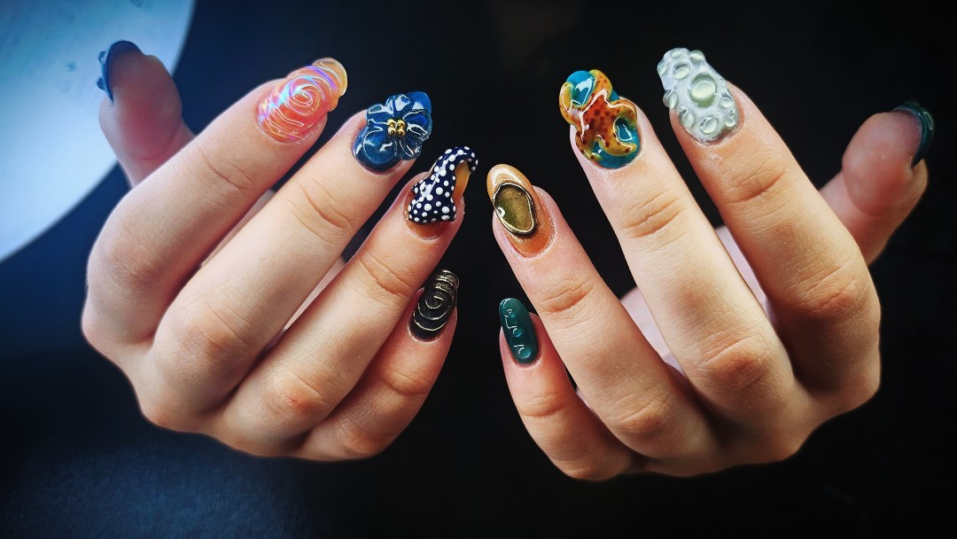 TINA NAIL ART STUDIO #velika-gorica Ukrašavanje noktiju Level HARD nail dizajn - full set