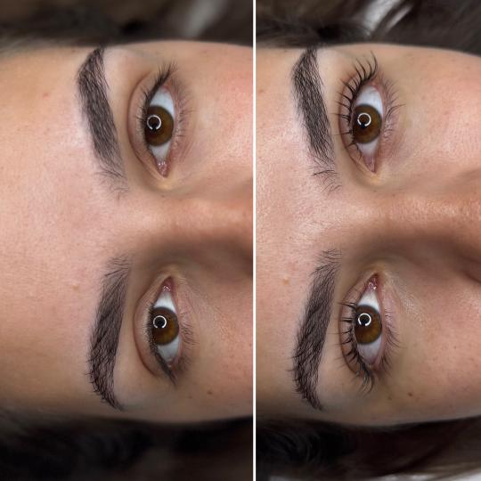 Anova Aesthetics #zagreb Trepavice Lash lift + bojanje trepavica