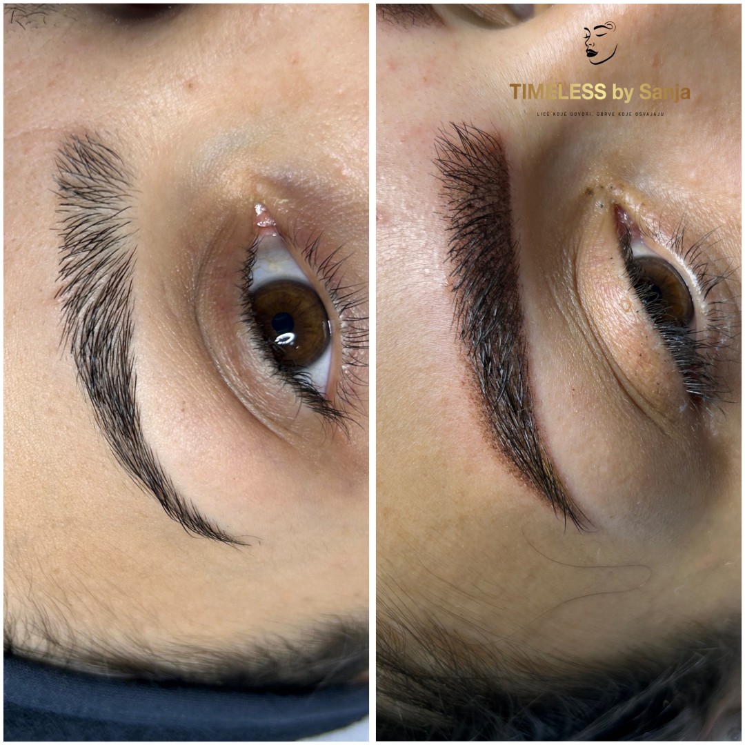 Timeless by Sanja #zagreb Trajna šminka Puder obrve / microblading