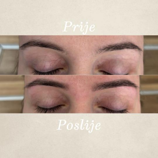 Ines Beauty #samobor Threading obrva Threading obrva + nadusnica + bojanje obrva