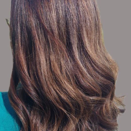 Glam on the Go #zadar Pramenovi Babylights pramenovi + fen frizura - poluduga kosa