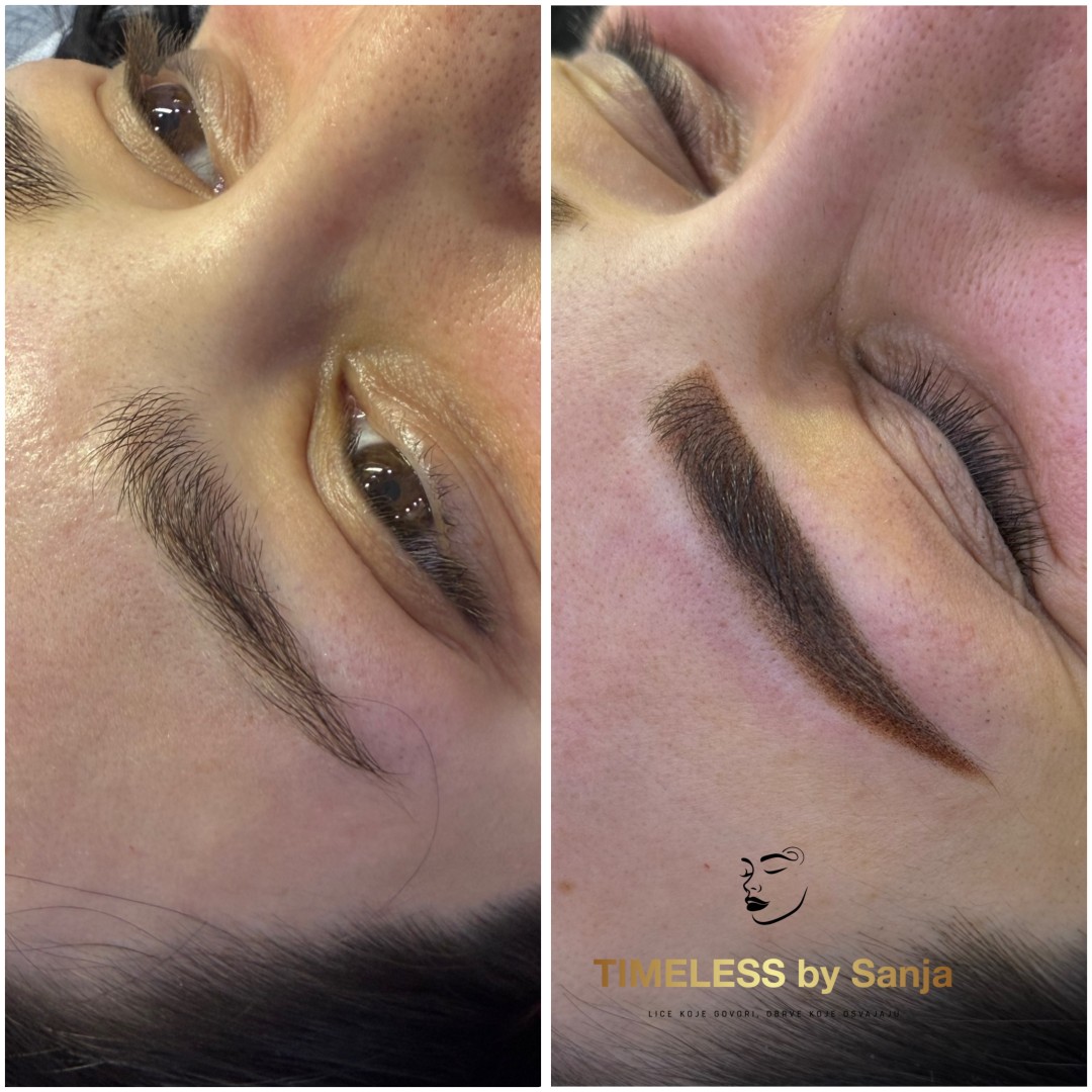 Timeless by Sanja #zagreb Trajna šminka Puder obrve / microblading