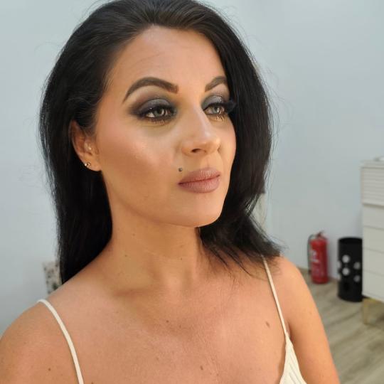 Ina Beauty Studio #rijeka Make-up / šminkanje Glam makeup + umjetne trepavice
