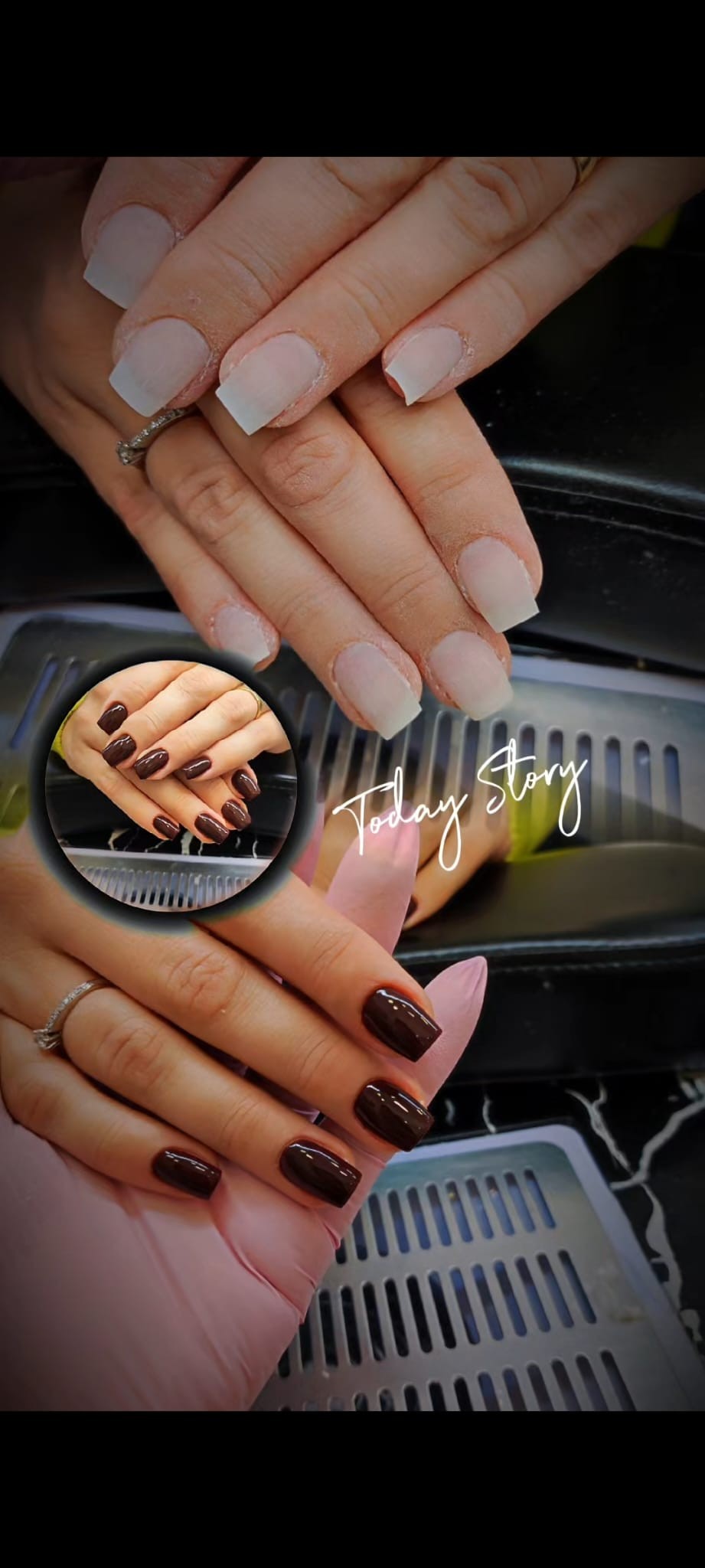 Roses & friends #zagreb Nadogradnja noktiju Ugradnja noktiju - S dužina