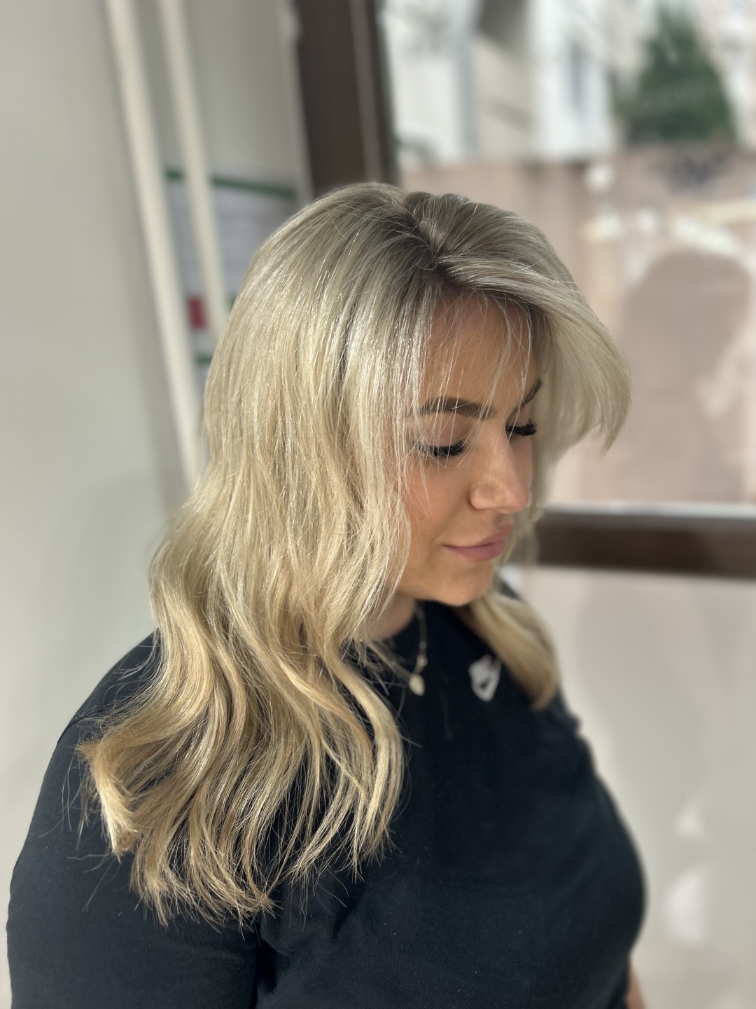 Beauty Box #zagreb Bojanje kose Klasični pramenovi + toniranje + njega + fen frizura - kosa srednje dužine