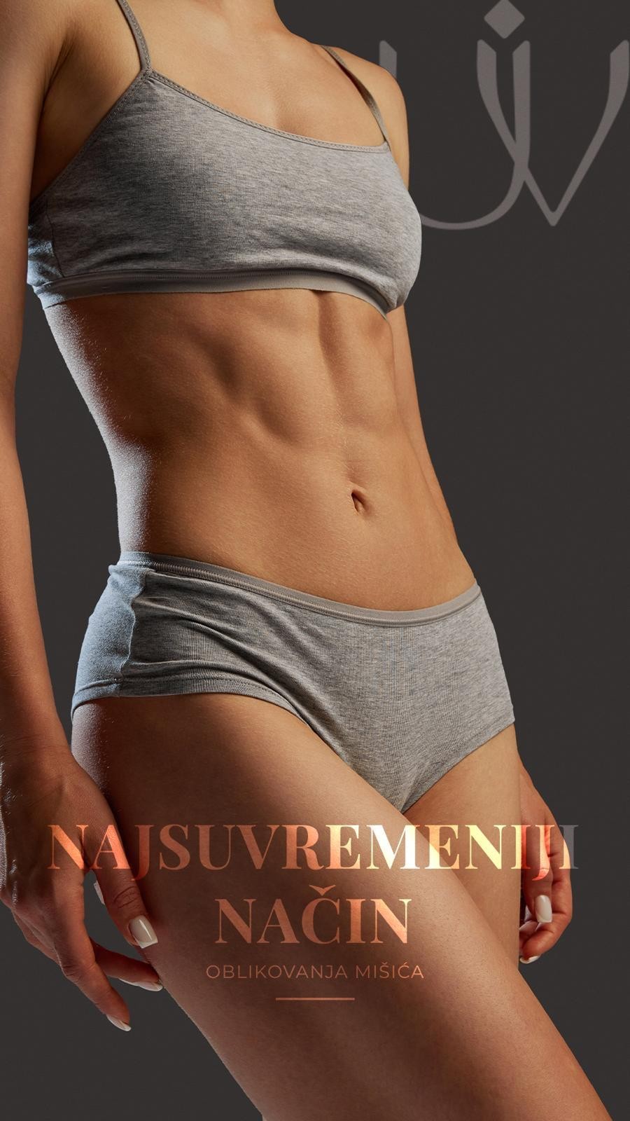 Una Victoria beauty concept #zadar Tretmani tijela Em sculpt tretman