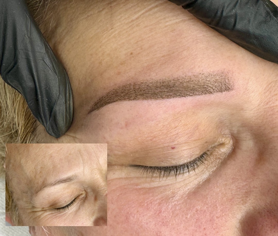 Vanja’s Beautique #zagreb Obrve Puder obrve + korekcija obrva - do 60 dana