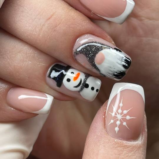 Beauty Studio Amina #zagreb Manikura Crtanje po noktu - složeno