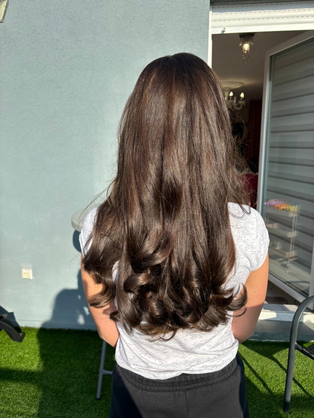 Feniranje na valove / kovrče - ekstra duga kosa - Beauty Studio Amina, Zagreb Feniranje i stiliziranje Frizerski saloni Feniranje i stiliziranje, Zagreb, Gornja Dubrava