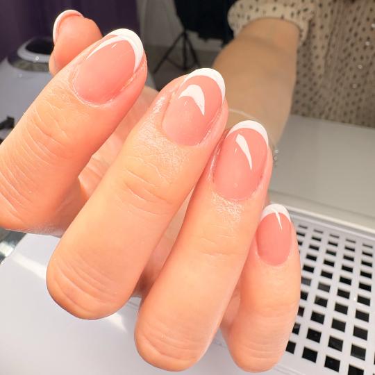 Beauty studio by Doria #zagreb Gel lak Trajni lak - S dužina Dodatak french