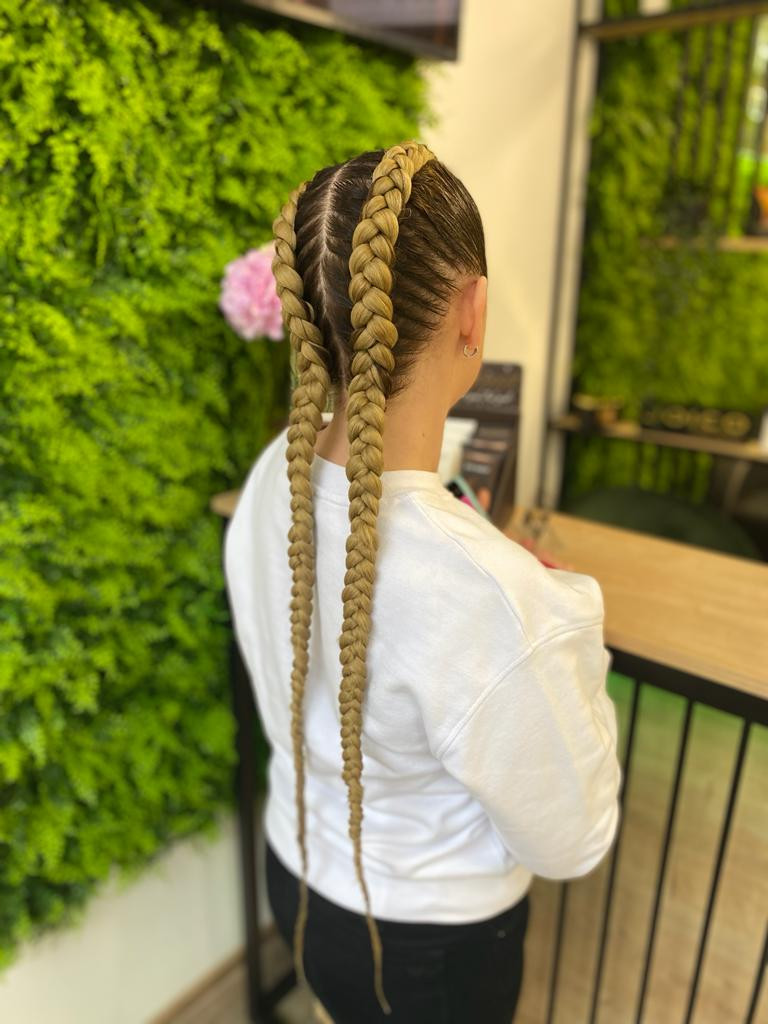 Epic Hair Design #zagreb Pletenice, kike, punđe Kanekalon boksačka pletenice