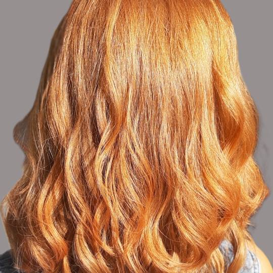 Glam on the Go #zadar Bojanje kose Bojanje cijele dužine + fen frizura - poluduga kosa