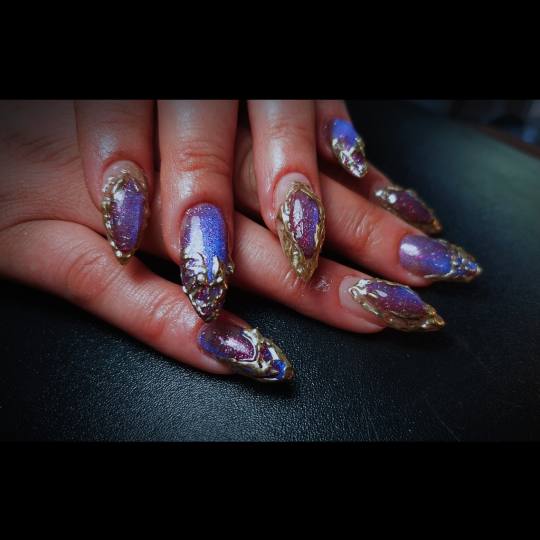 TINA NAIL ART STUDIO #velika-gorica Ukrašavanje noktiju Level MEDIUM nail dizajn - full set Nadopun