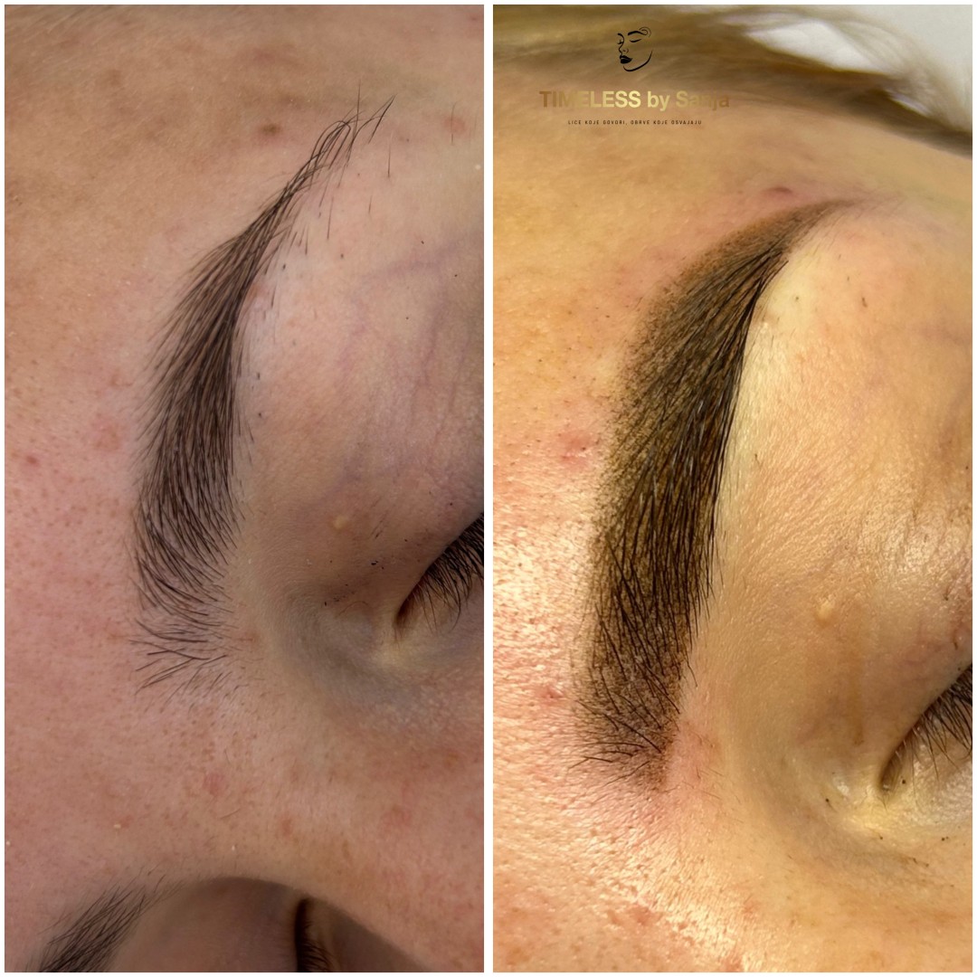 Timeless by Sanja #zagreb Trajna šminka Puder obrve / microblading