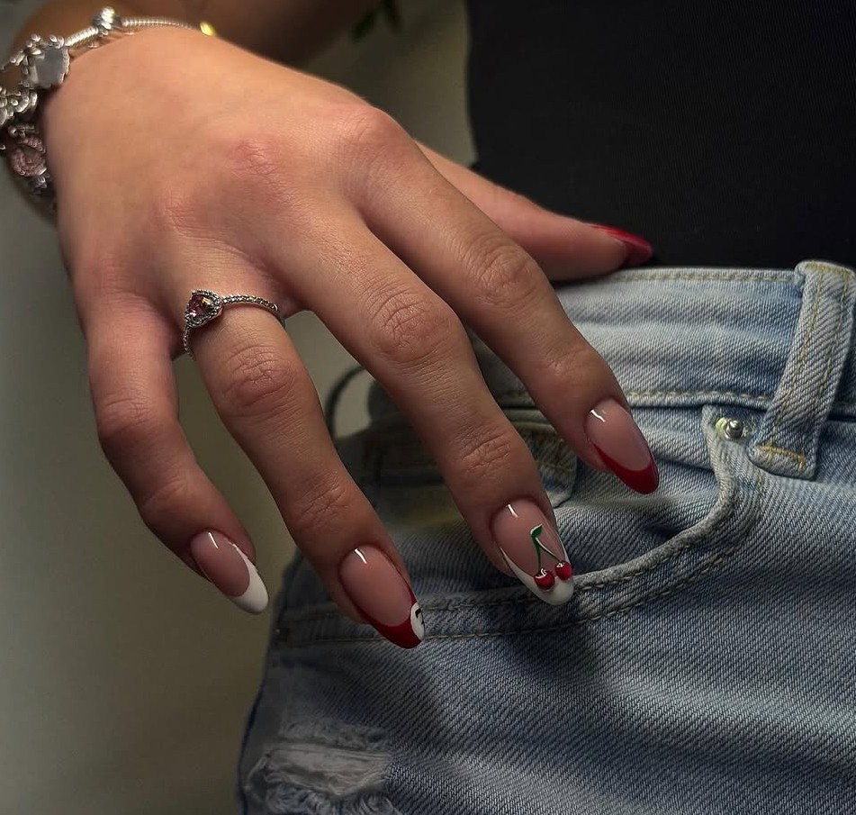 H nailschic #zagreb Air brush potamnjivanje kože Ugradnja gel noktiju - L dužina