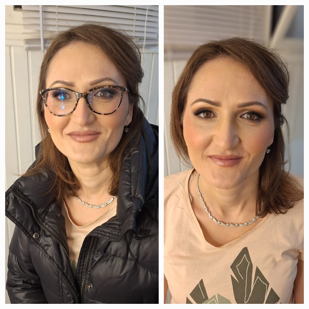 TLS #zagreb Make-up / šminkanje Profesionalno šminkanje + umjetne trepavice - za dame