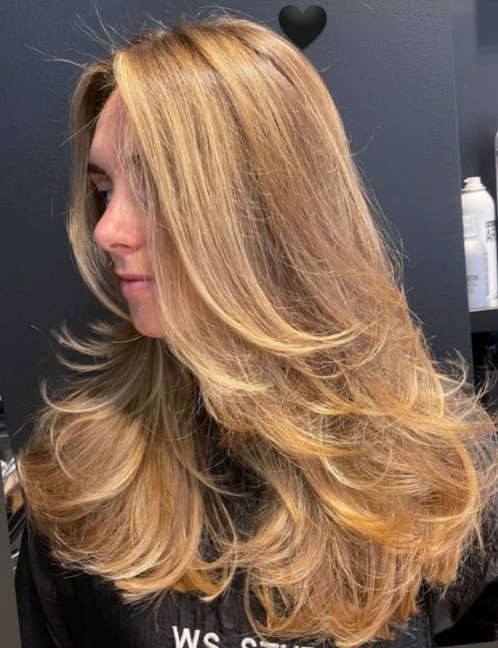 Kudos Hair #zagreb Žensko šišanje Žensko šišanje + pranje kose + fen frizura - duga kosa