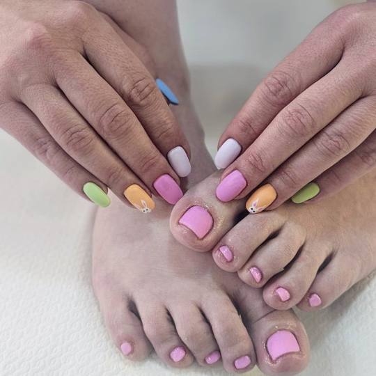 Luna Beauty studio #zagreb Estetska pedikura Estetska pedikura + trajni lak