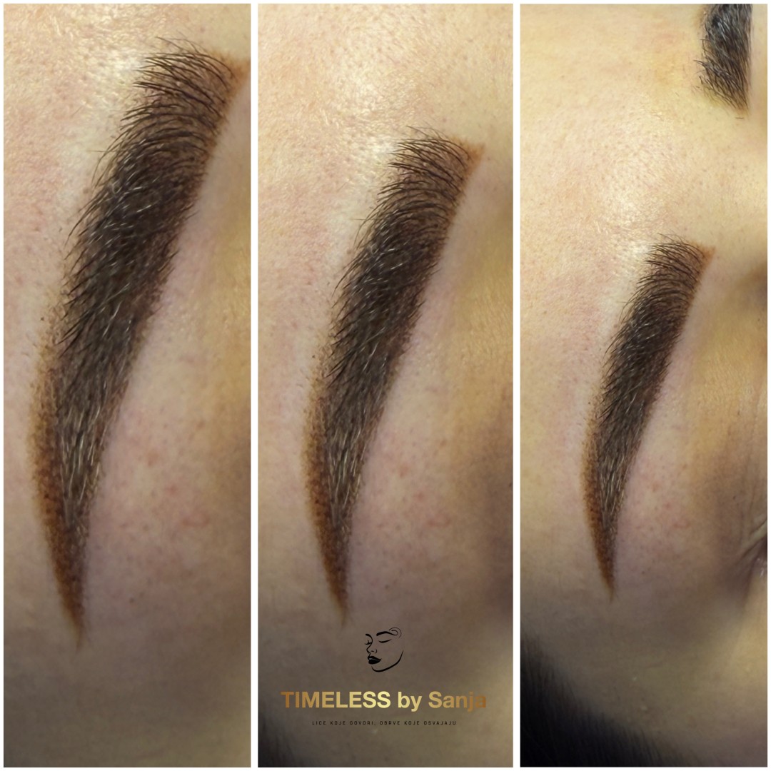 Timeless by Sanja #zagreb Trajna šminka Puder obrve / microblading