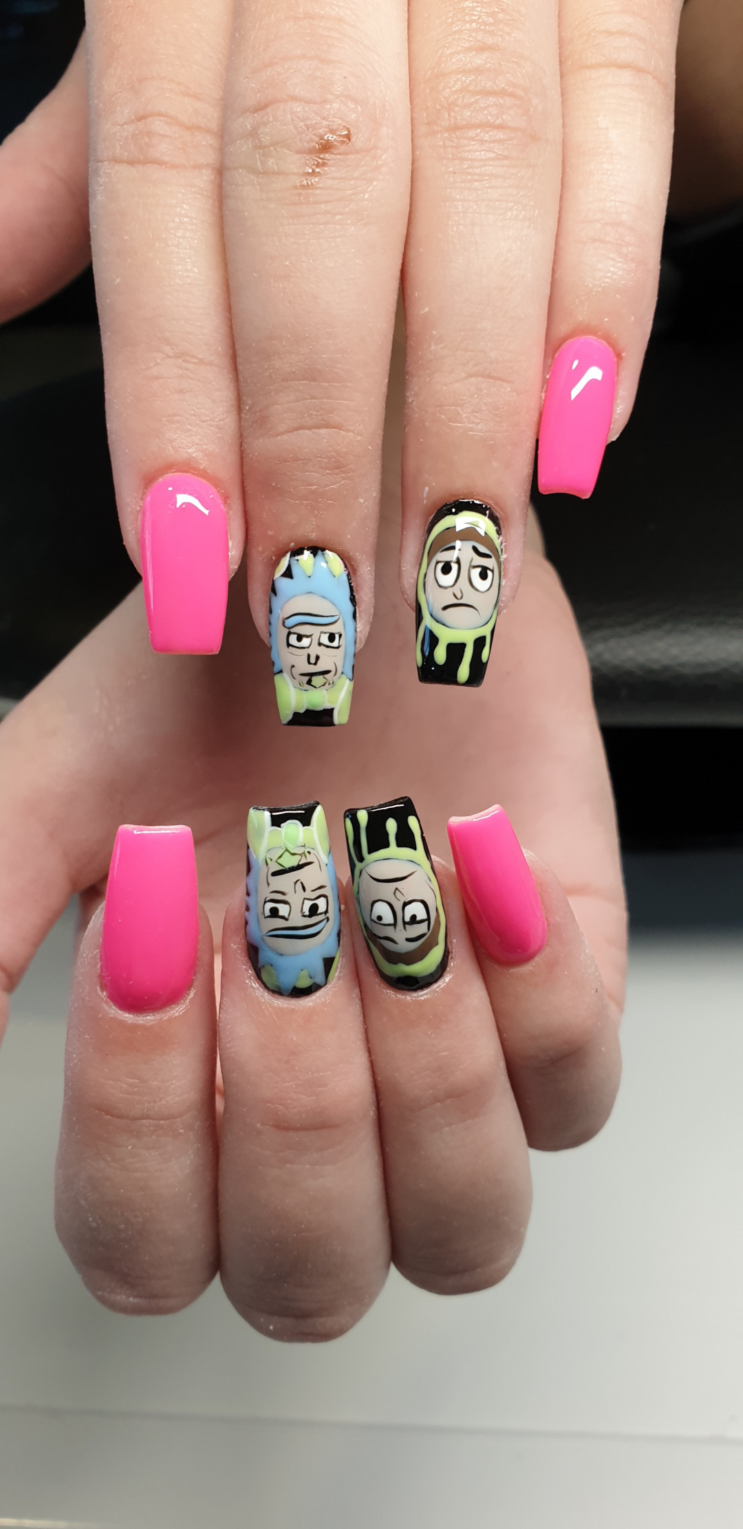 Nail service #zagreb Izlivanje noktiju Nadopuna noktiju - S dužina