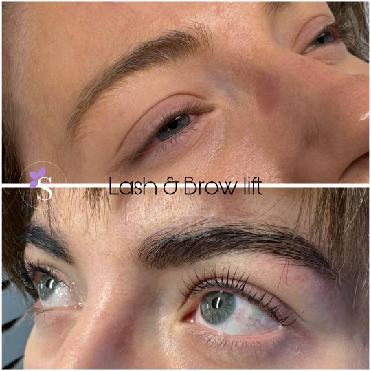 Stellaria beauty studio #velika-gorica Obrve Lash lift + brow lift + bojanje + 3D filler