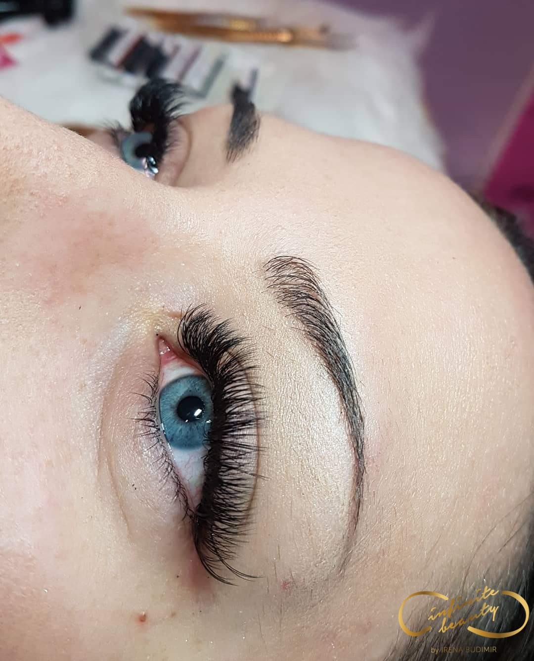 Ambient Team Studio #zagreb Trepavice Ugradnja trepavica - volumen