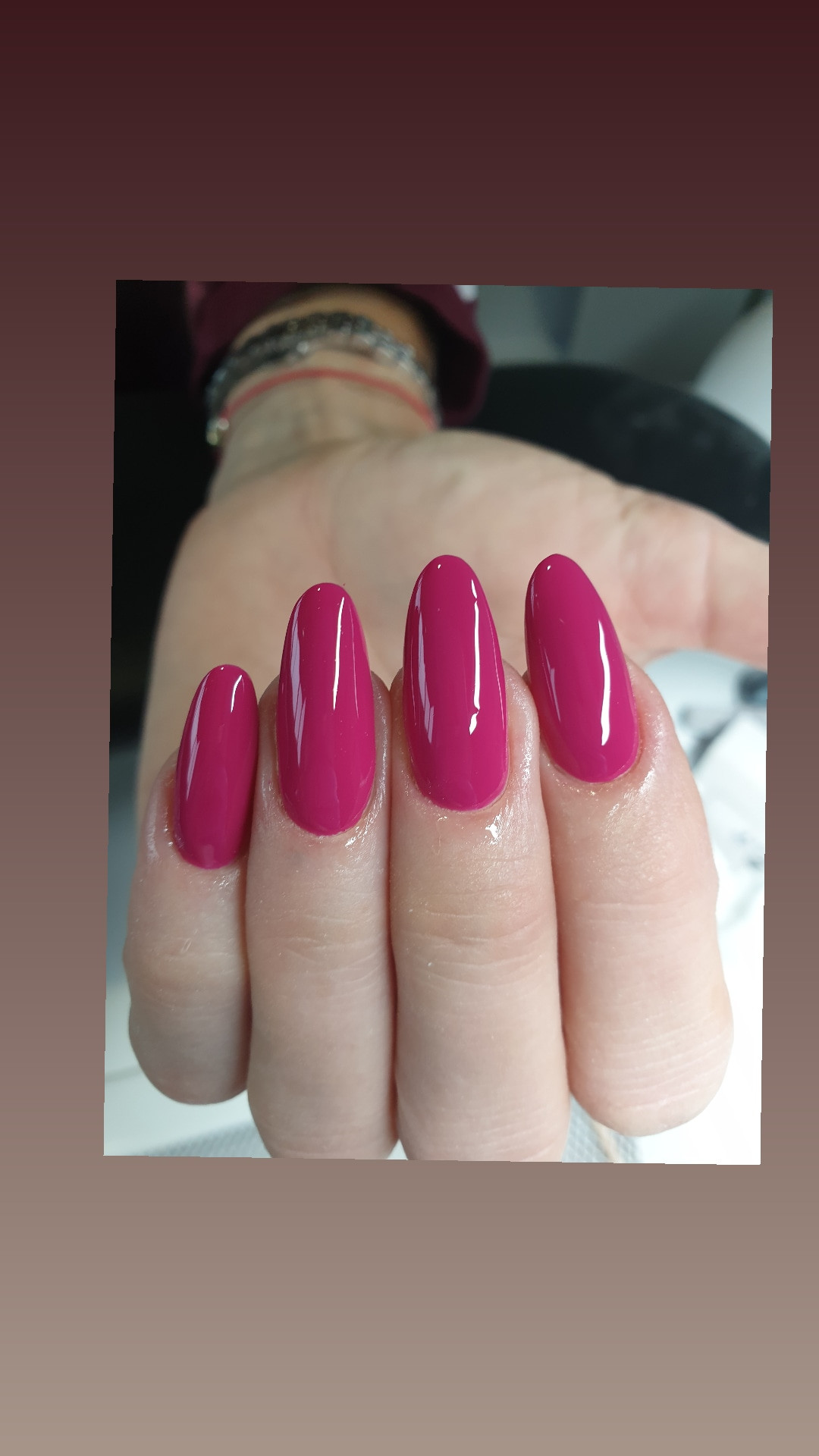 Nail service #zagreb Izlivanje noktiju Nadopuna noktiju - M dužina