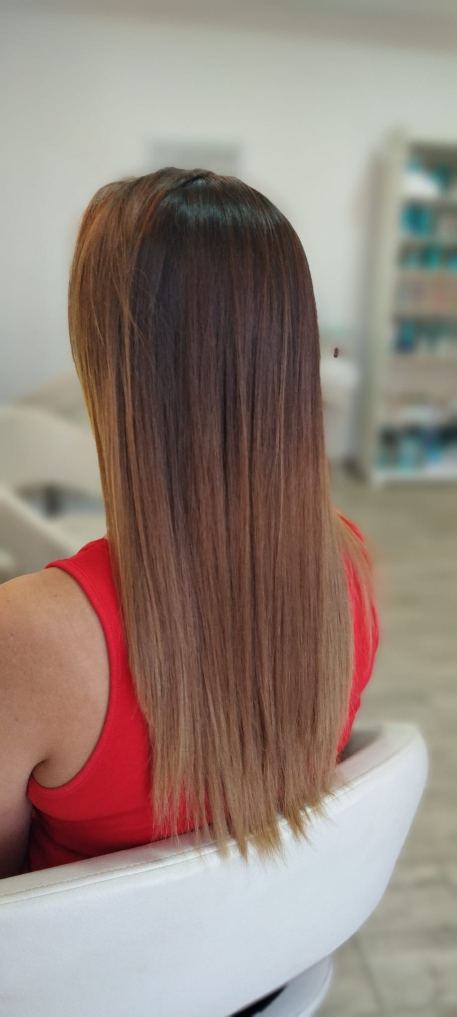 Hairlookboutique #zagreb Bojanje kose Bojanje izrasta - duga kosa