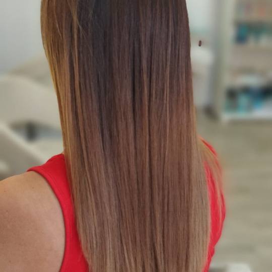 Hairlookboutique #zagreb Bojanje kose Bojanje izrasta - duga kosa