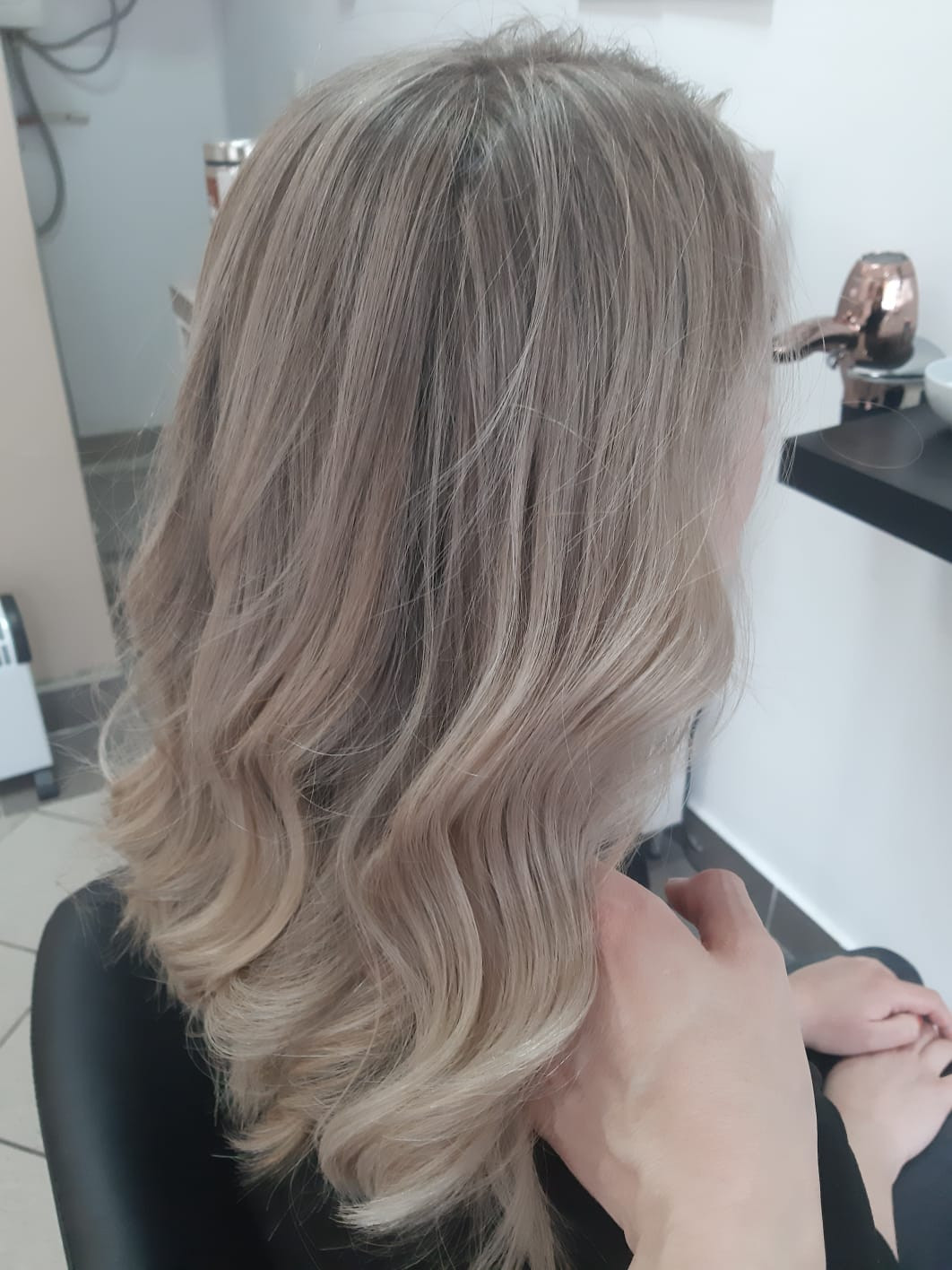 Beauty Kristy #zagreb Svečane i frizure za svadbu Pramenovi + šišanje + frizura - kosa srednje dužine