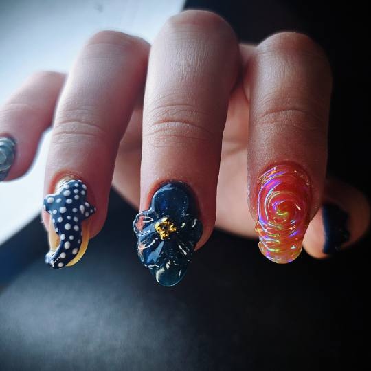 TINA NAIL ART STUDIO #velika-gorica Ukrašavanje noktiju Level HARD nail dizajn - full set