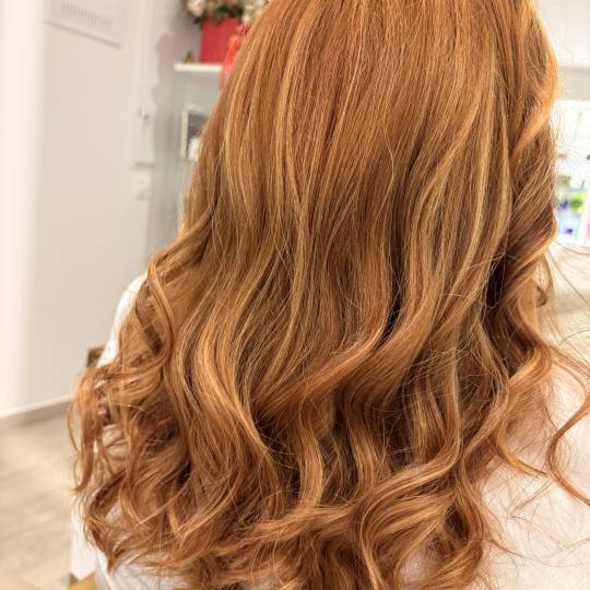 SABRINA STRIJA BEAUTY & SPA #zagreb Pramenovi Pramenovi na foliju + preljev - duga kosa