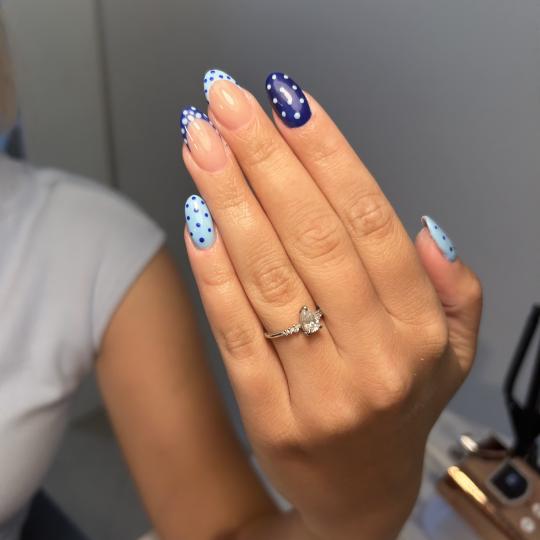 LoveGlam beauty studio #zagreb Izlivanje noktiju Nadopuna noktiju - M dužina