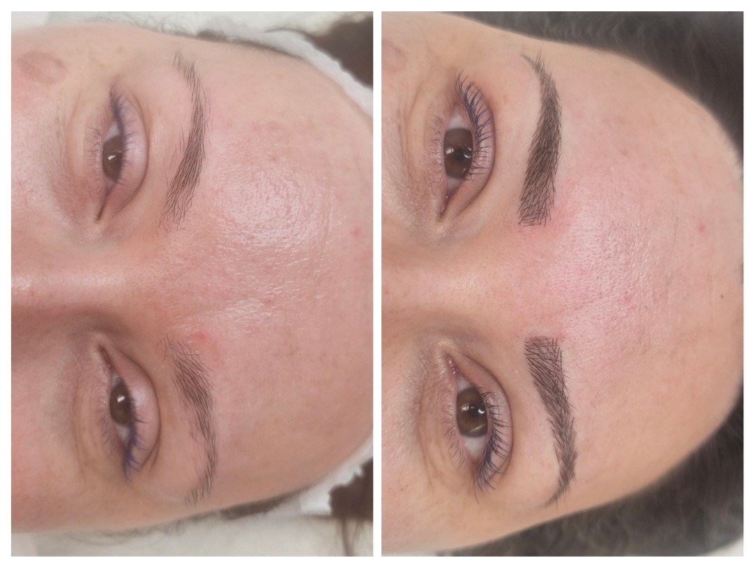 Trajna šminka - iscrtavanje dlačica (hiper realistične obrve) - Cosmoderm & Centar Estetica, Zagreb Trajna šminka Lice Trajna šminka, Zagreb, Trnje