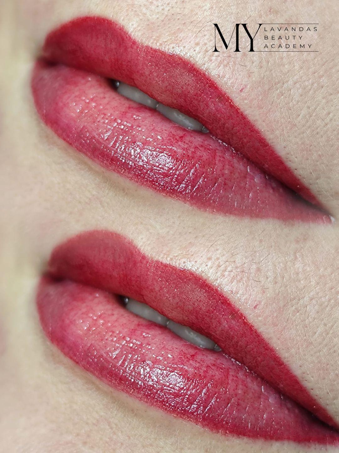 My Lavandas beauty academy #zagreb Trajna šminka Trajna šminka - usne