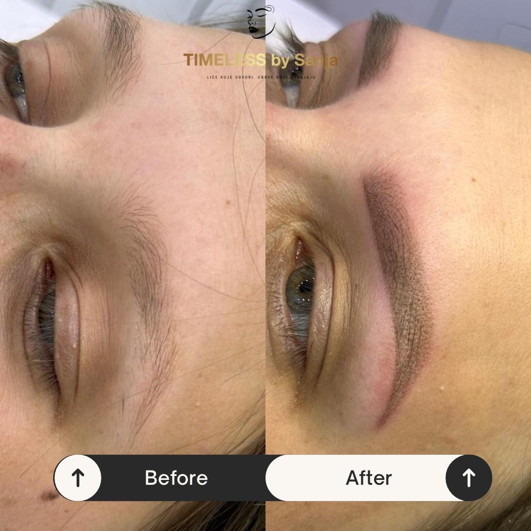 Timeless by Sanja #zagreb Trajna šminka Puder obrve / microblading