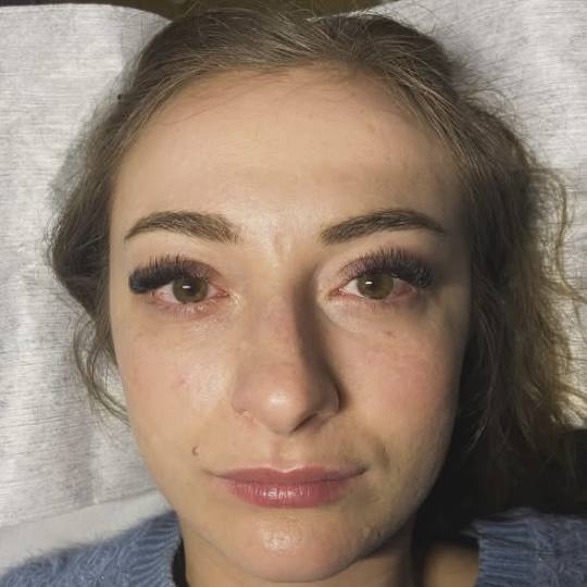 Glam Up Lash Extensions #zagreb Nadogradnja trepavica Ugradnja volumenskih trepavica Volume Open Eye