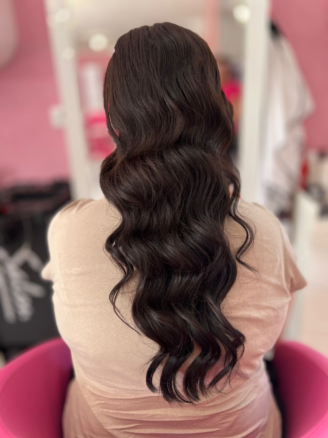 Beauty Studio Amina #zagreb Svečane i frizure za svadbu Svečana frizura - ekstra duga kosa