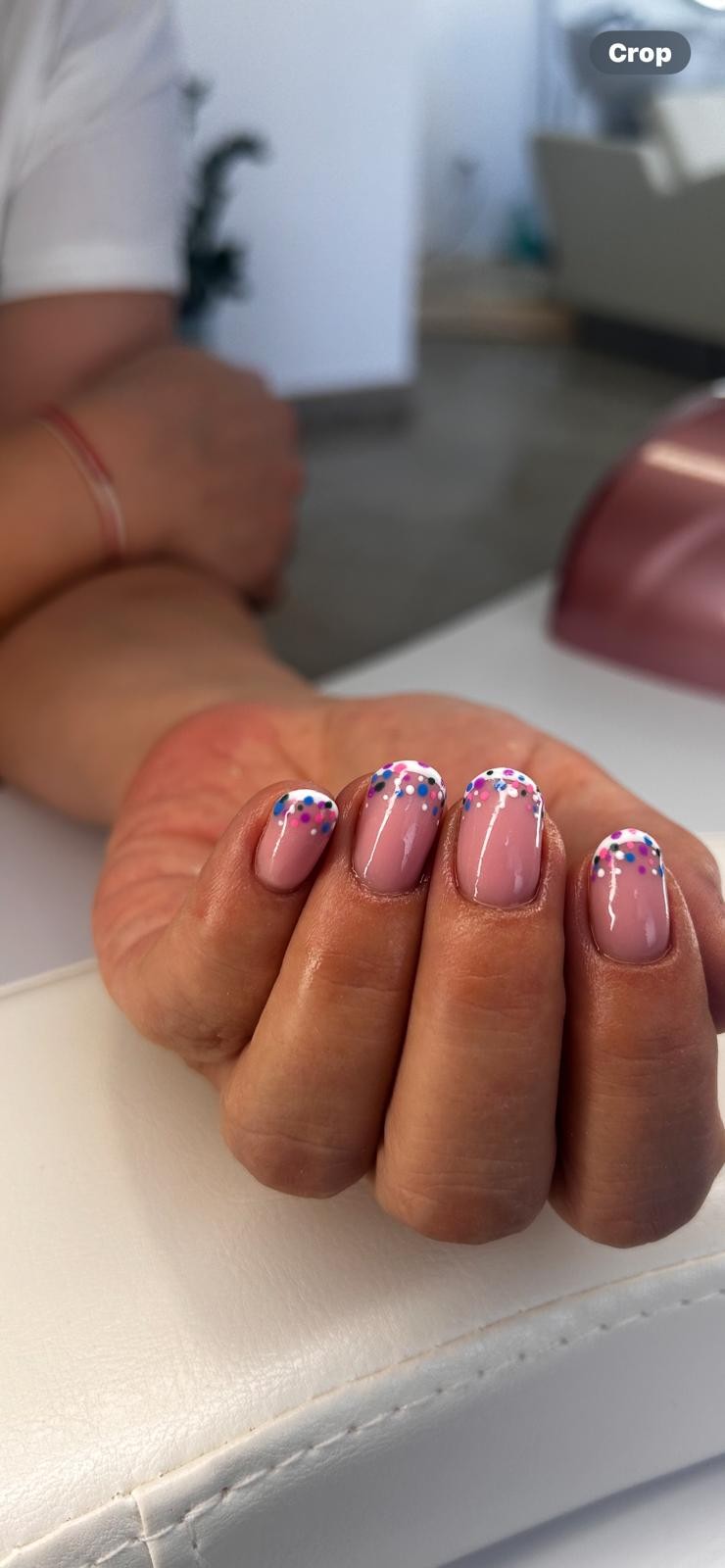 Beauty Box Studio #osijek Korekcija noktiju Nadopuna noktiju - M dužina