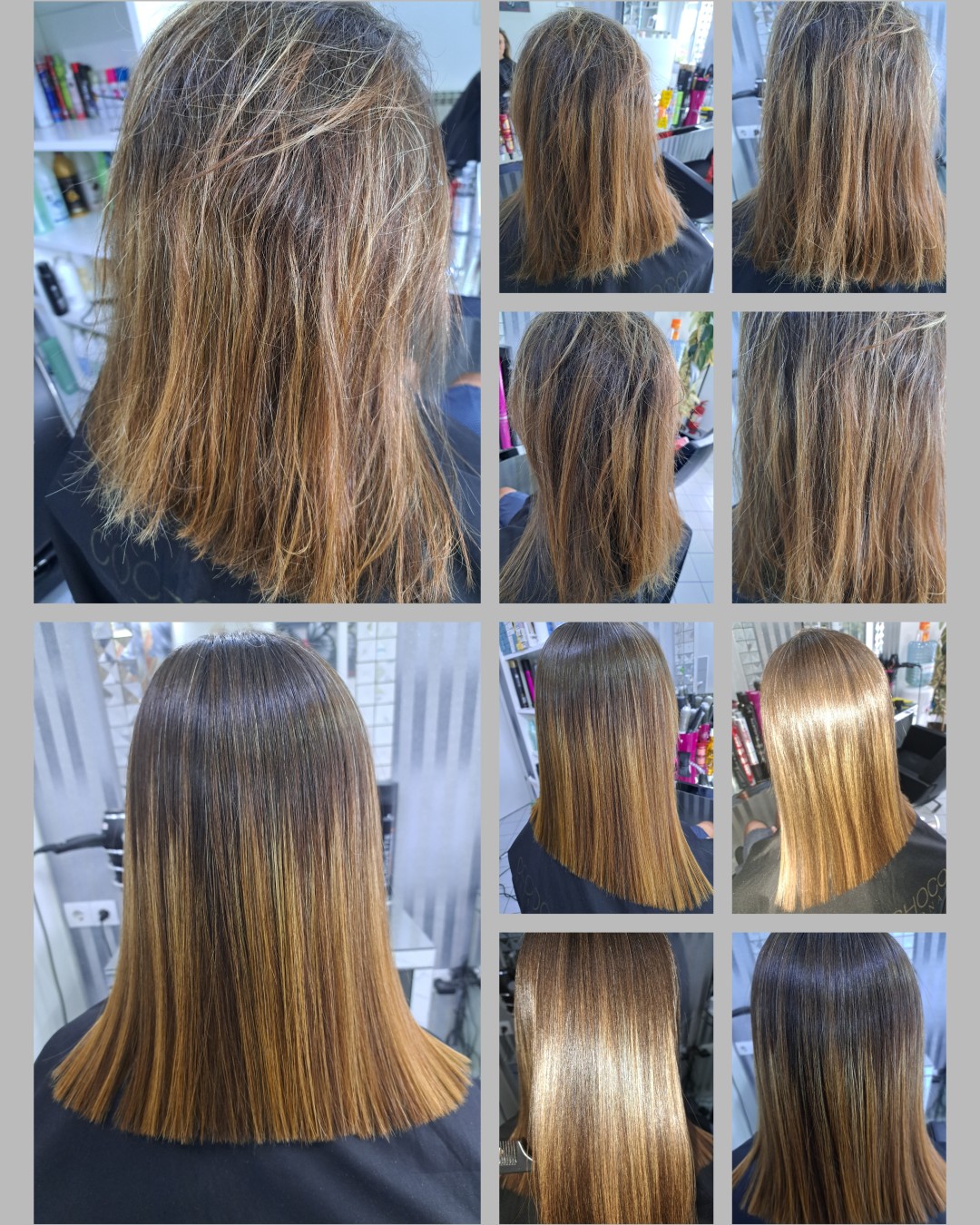 Brazilsko keratinsko ravnanje kose - poluduga kosa - Frizerski studio Blondy, Ivanić-Grad Ispravljanje kose Frizerski saloni Ispravljanje kose, Ivanić-Grad, Obedišće