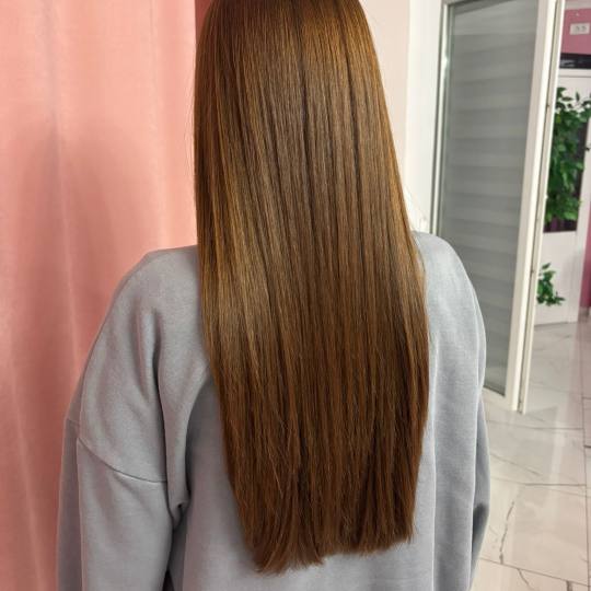 Beauty Studio Amina #zagreb Bojanje kose Bojanje cijele dužine + šišanje + fen frizura - ekstra d