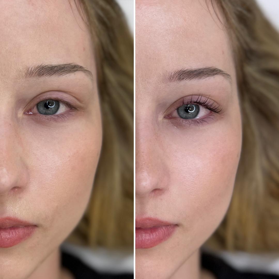 Anova Aesthetics #zagreb Trepavice Korejski lash lift + bojanje trepavica