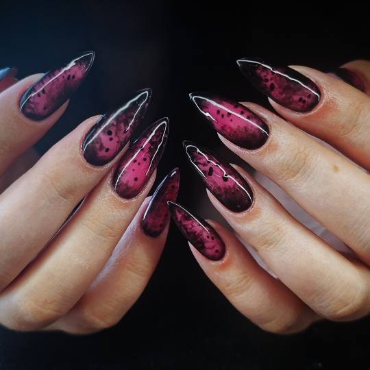 TINA NAIL ART STUDIO #velika-gorica Nadogradnja noktiju Ugradnja noktiju - L dužina Ugradnja L + le