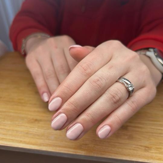 Minie 2 #zapresic Gel lak Manikura + gradivni trajni lak - ruke