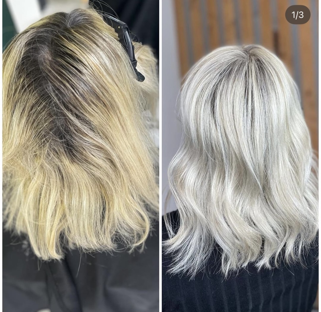 Noir beauty #zagreb Pramenovi Pramenovi na foliju - 100ml farbe / 150ml farbe